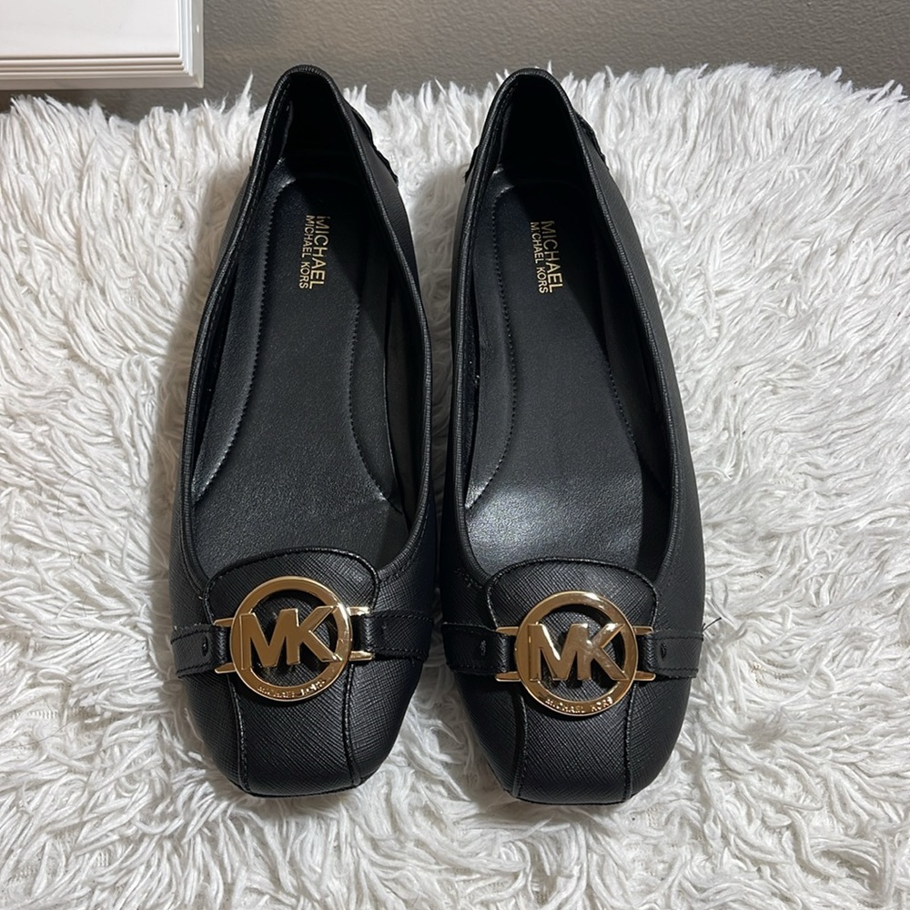 Michael Kors Fulton faux saffiano leather moccasin - Picture 5 of 6